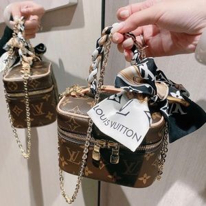 LV Nice Nano Toiletry Pouch and LV Twilly
